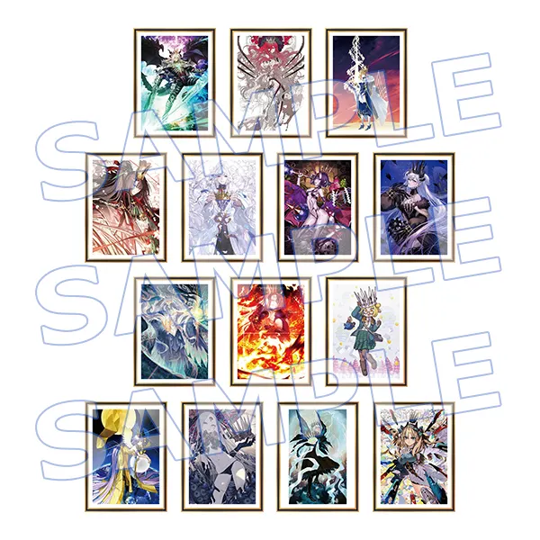Framed High-Definition Illustration (14 types)