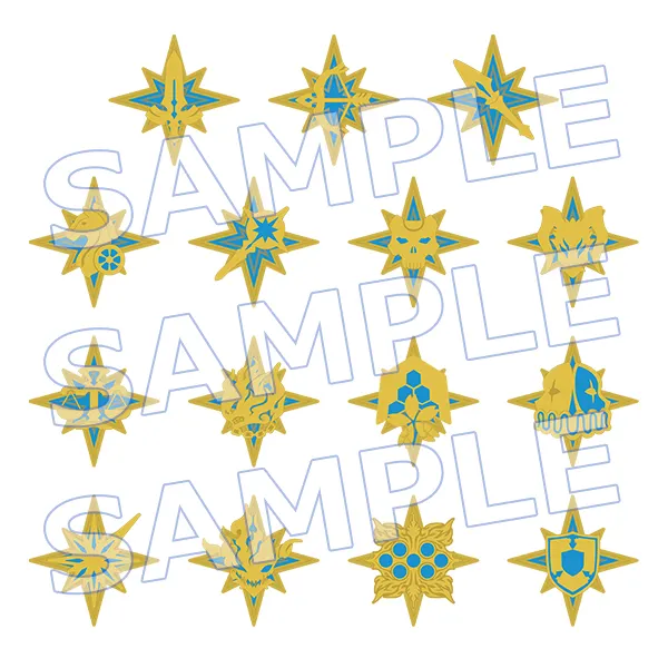 Grand Class Icon Pin Badge (15 types)