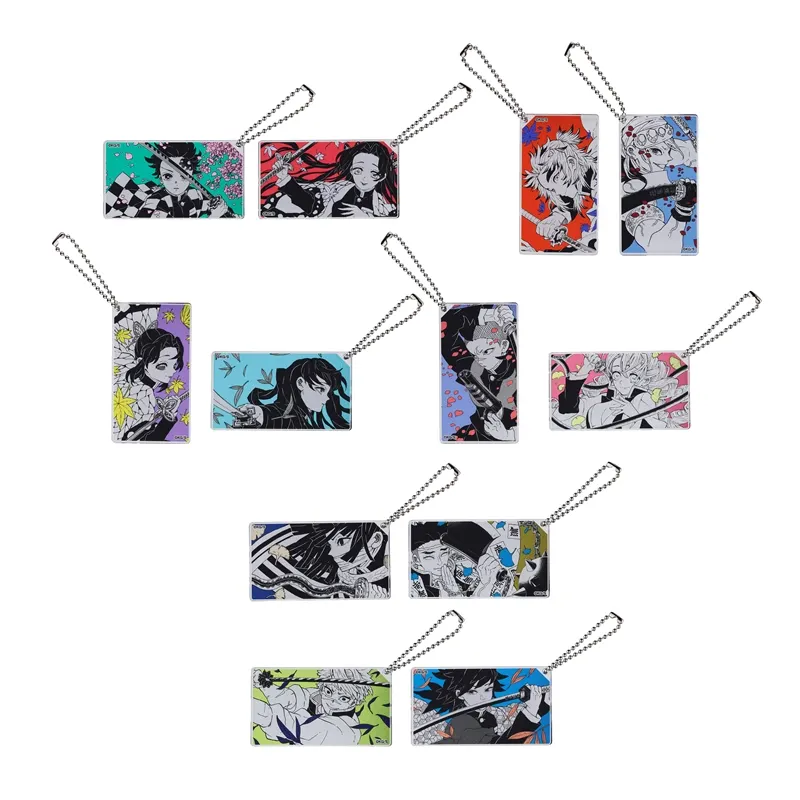 Foil-stamped Acrylic Keyholder Collection, wave 1 (12 types)