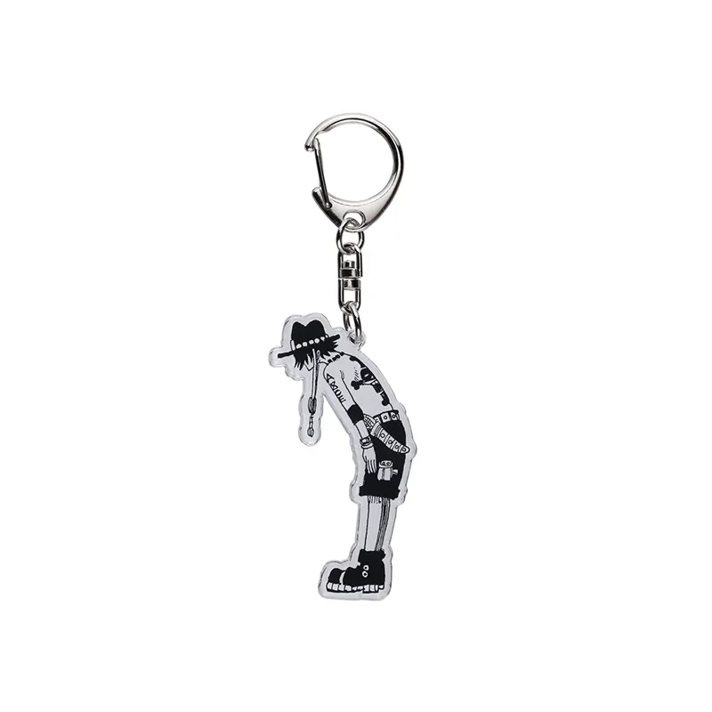Acrylic Keyholder <DUAL-LAYER> Portgas D. Ace vol.01
