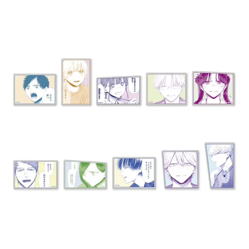 Acrylic Badge Stand Collection, wave 1 (10 types)