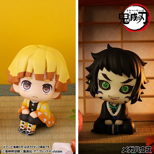 Rukapp Demon Slayer Agatsuma Zenitsu (Mun! ver.) & Kaigaku set with limited cushion